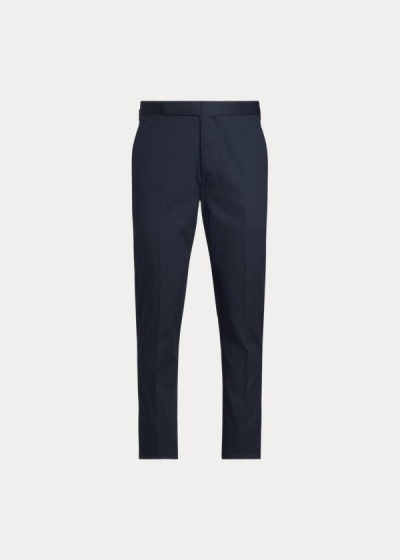 Pantalones De Traje Ralph Lauren Hombre Azul Marino - Gregory Twill - JTWFZ0752